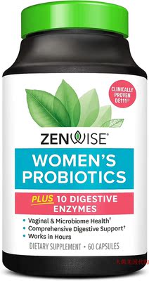Zenwise Women's Probiotics, Plus 10 Digestive Enzymes