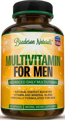 Multivitamin for Men with mineral by Bradeson Naturals
