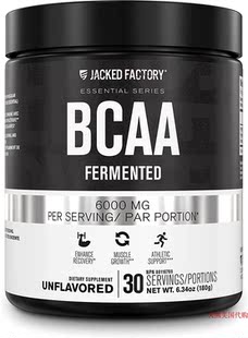 Jacked Factory BCAA Powder (Fermented) - 30 Servings