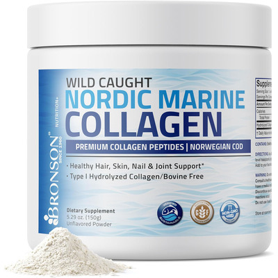 Bronson Wild Caught Nordic Marine Collagen Powder, 150g