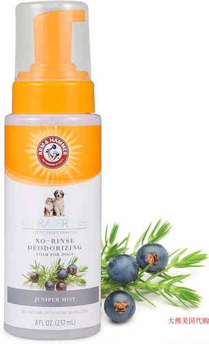 Arm & Hammer Ultra Fresh No Rinse Deodorizing Foam for Dogs