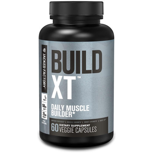 Jacked Factory Build-XT Daily Muscle Builder, 60 capsules