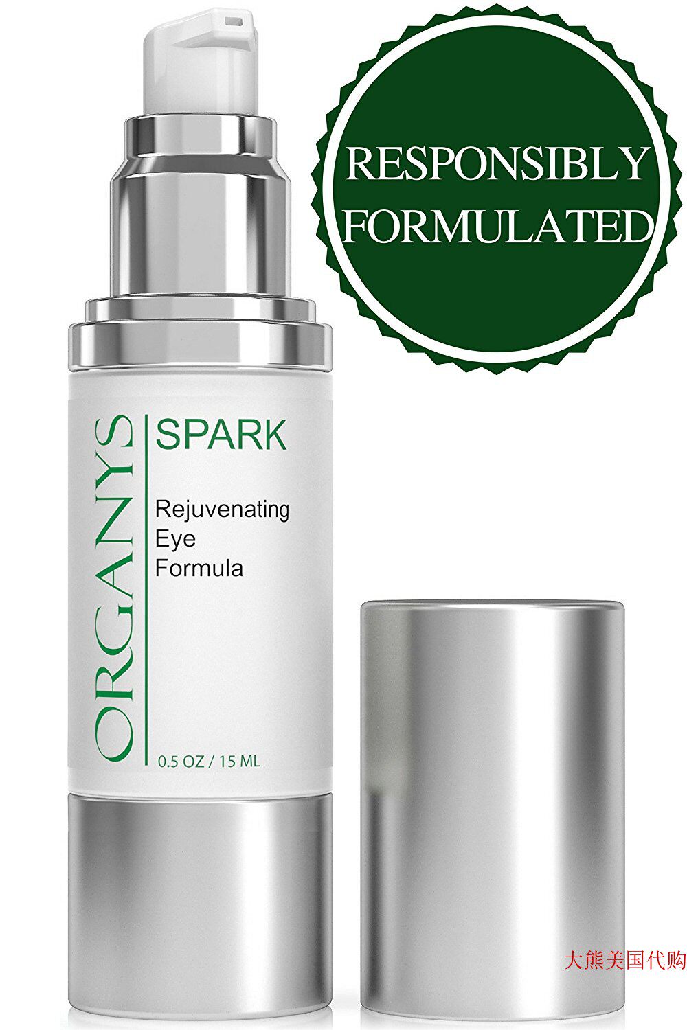 现货 Organys Spark Rejuvenating Eye Formula, 15ml - 实物图