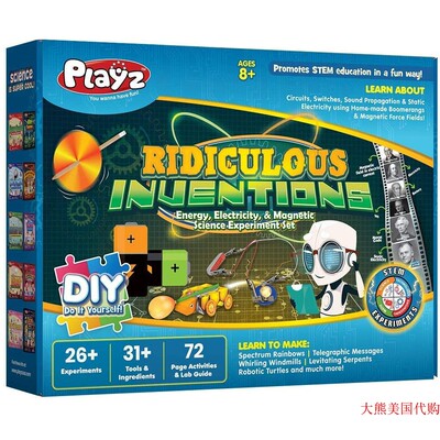 Playz Ridiculous Inventions Science Kits for Kids
