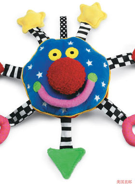 Baby Whoozit 6 Inch Stroller and Travel Activity Toy