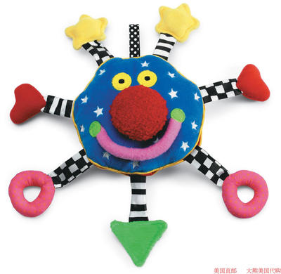 Baby Whoozit 6 Inch Stroller and Travel Activity Toy