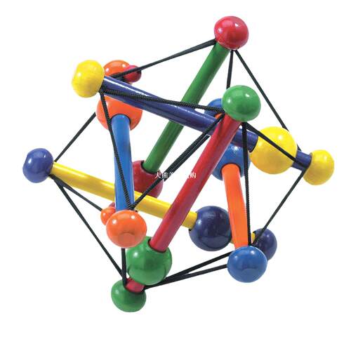 Manhattan Toy Skwish Classic Rattle and Teether Grasping