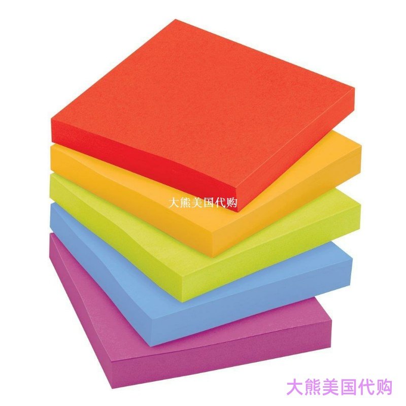 Post-it Super Sticky Notes, 3in x 3in, Marrakesh Collection