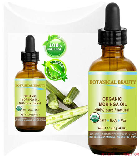Botanical Beauty MORINGA OIL CERTIFIED ORGANIC, 30ml