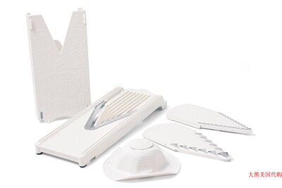 Swissmar Borner V-1001 V-Slicer Plus Mandoline 5 Piece Set