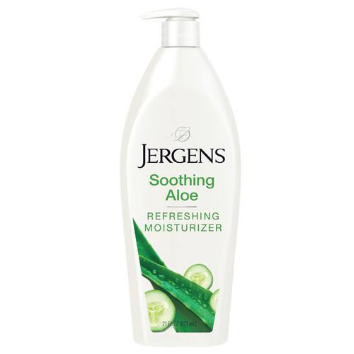 Jergens Soothing Aloe Body Lotion, Refreshing Moisturizer