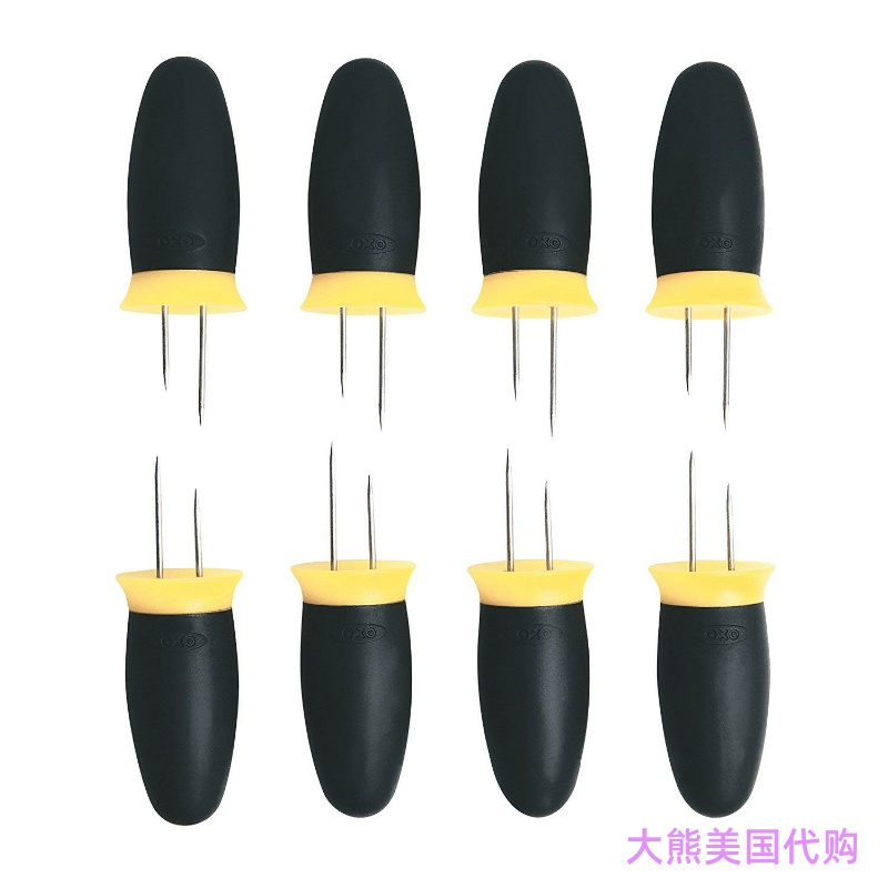 OXO Good Grips Stainless Steel Non Slip Corn Holders