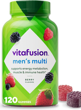 Vitafusion Men's Multi Gummy Vitamins, 120 Count 维生素软糖
