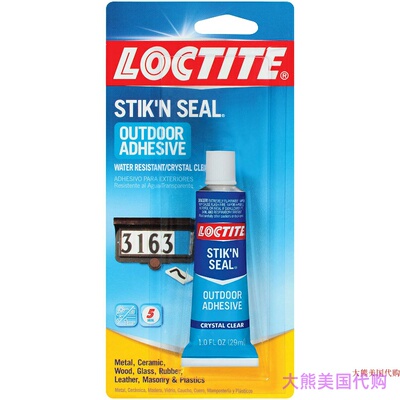 Loctite 1716815 1-Ounce Tube Stik 'n Seal Outdoor Adhesive