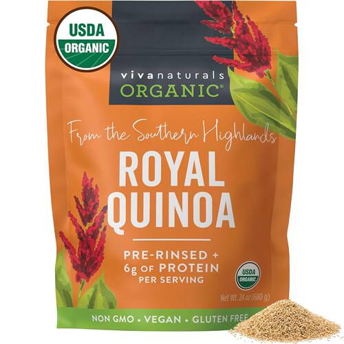 Viva Naturals Organic Royal Quinoa, 680g