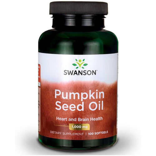 Swanson Pumpkin Seed Oil, Heart and Brain Health, 180softgel
