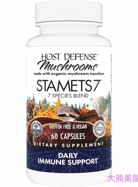 Host Defense Stamets 7-7 Species Blend - Mushroom Supplement