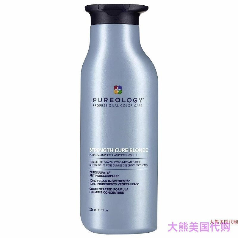 Pureology Strength Cure Blonde Purple Shampoo, 266 ml