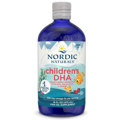 Nordic Naturals Children’s DHA, Strawberry - 16 oz for Kids