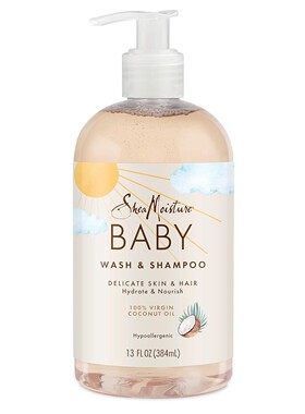 SheaMoisture Baby Wash and Shampoo, Virgin Coconut Oil