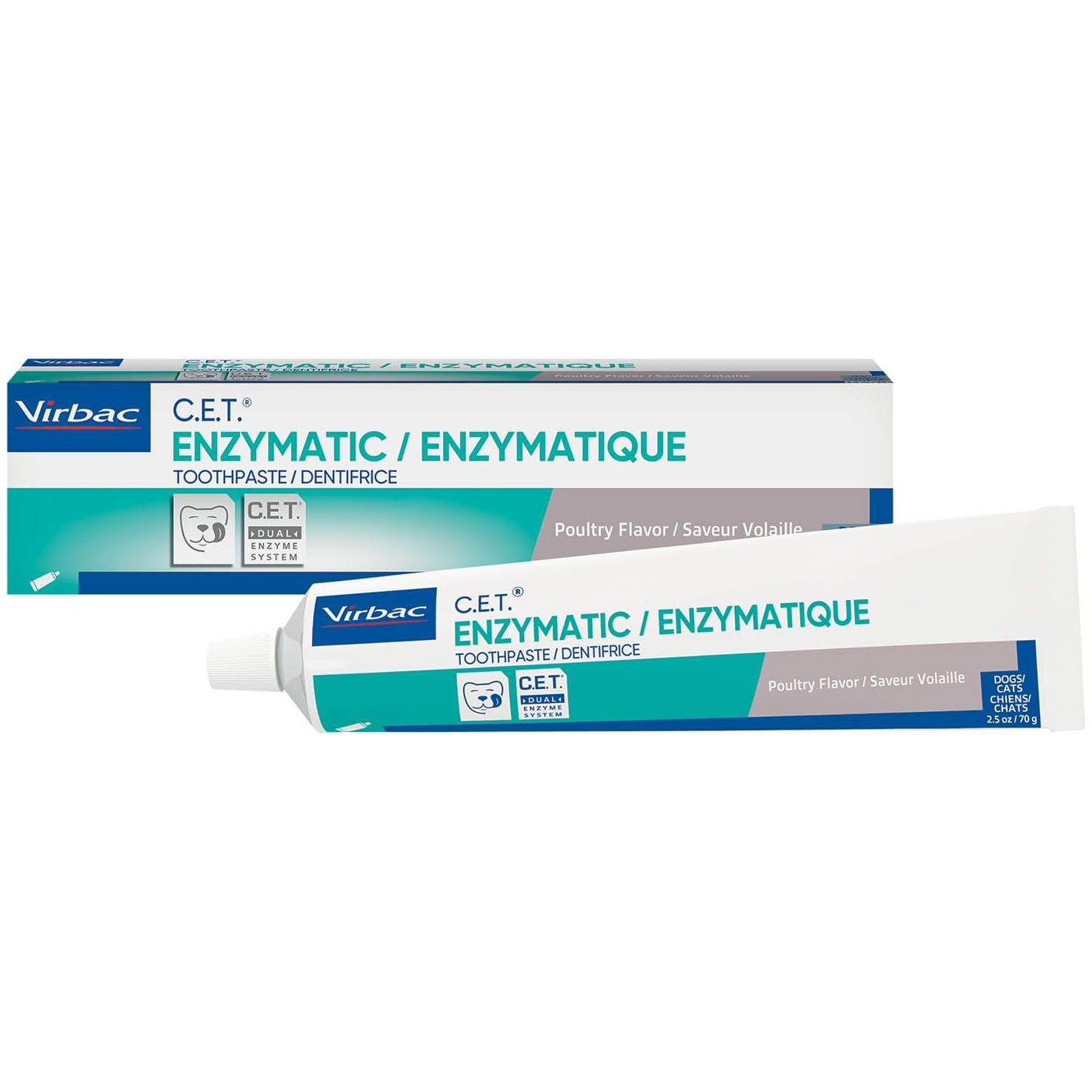 Virbac C.E.T. Enzymatic Toothpaste Eliminates Bad Breath