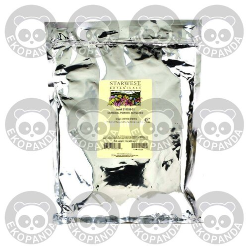 Starwest Botanicals FOOD GRADE US Hardwood Charcoal Powder