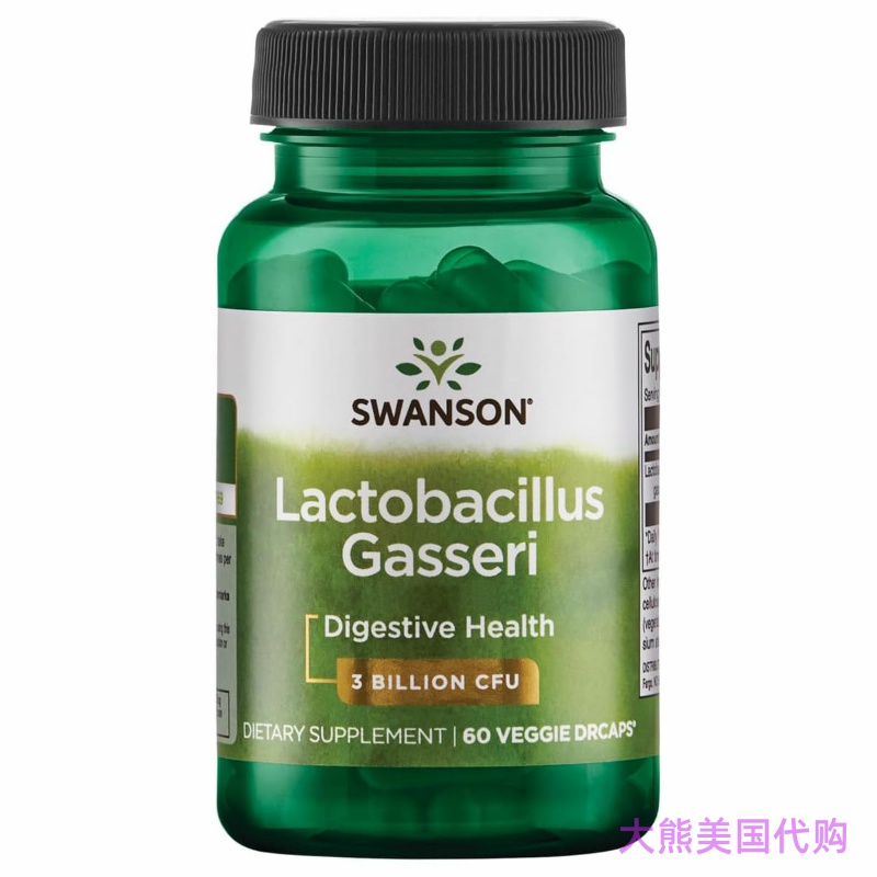 Swanson Lactobacillus Gasseri, Digestive Health
