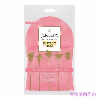 Jergens Natural Glow Body Applicator Mitt, Flawless