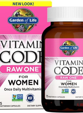 美国生命花园 Garden of Life Vitamin Code Raw One for women
