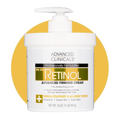 Advanced Clinicals Retinol Firming Cream, 454g