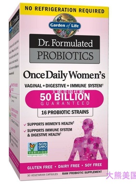 Garden of Life Dr. Formulated Once Daily Women’s Probiotics