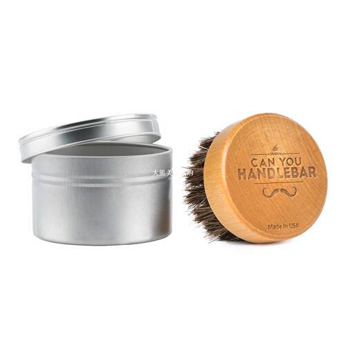 Can You Handlebar Mens Beard Balm Application Brush 胡子油刷