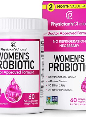 女士益生菌 Physician's CHOICE Women's Probiotics, 50B CFUs