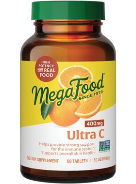 MegaFood Ultra C-400 mg, Promotes Immune & Cellular Health