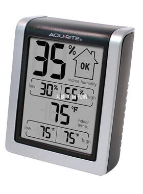 AcuRite 00613 Humidity Monitor with Indoor Thermometer