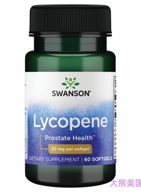 Swanson Lycopene, Prostate Health