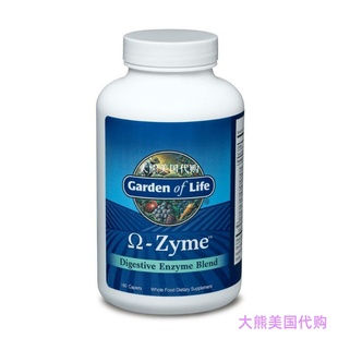Omega Zyme 180 Caplet Blend Life Enzyme Garden Digestive