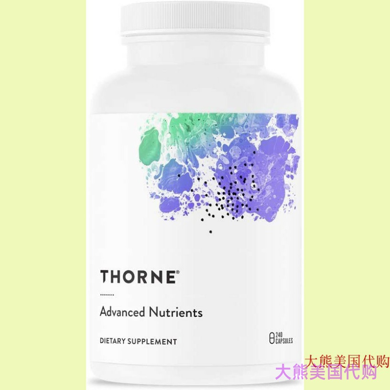 Thorne Research Advanced Nutrients, 240 Capsules 营养素