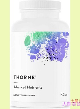 Thorne Research Advanced Nutrients, 240 Capsules 营养素
