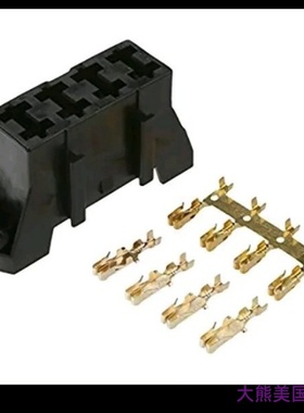 Dorman 85668 Black Fuse Block Holds 4 Blade Fuses