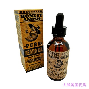 Honest Amish Beard Oil - 2 Ounce - Fragrance Free