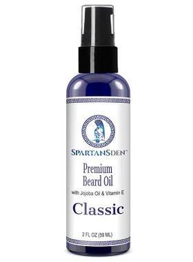 Spartans Den Beard Oil with Jojoba Oil and Vitamin E - 2 oz