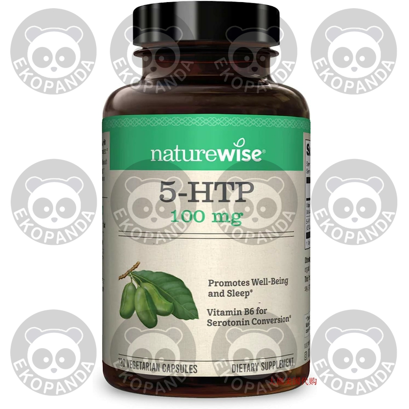 NatureWise 5-HTP 100mg, Promotes Well-being and Sleep