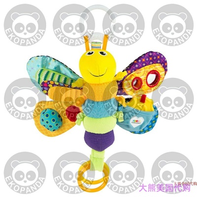 Lamaze Freddie The Firefly, Clip-On Stroller Toy拉玛泽萤火虫