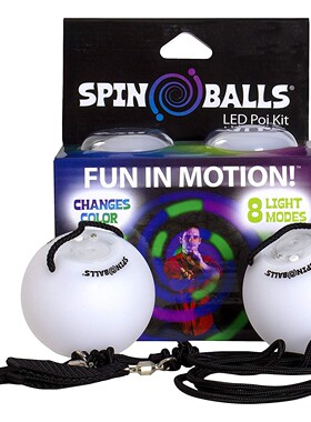 Fun In Motion, Spin Balls, Flow Poi Balls, Light Up Spinners