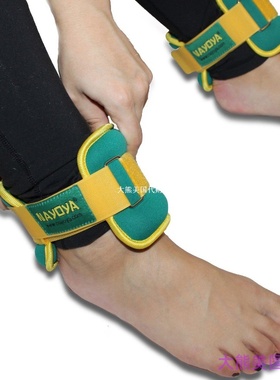 Nayoya 3 Pound Adjustable Ankle Weights Set with Carry Pouch