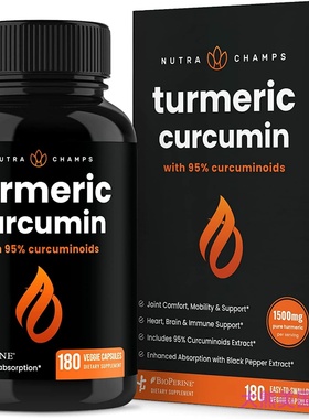 NutraChamps Turmeric Curcumin with 95% Curcuminoids