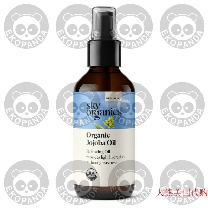 Jojoba Oil By Sky Organics, 118ml荷荷巴油