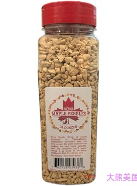 Nova Maple Sugar Pebbles, Maple Syrup Sugar Chunks Sprinkles