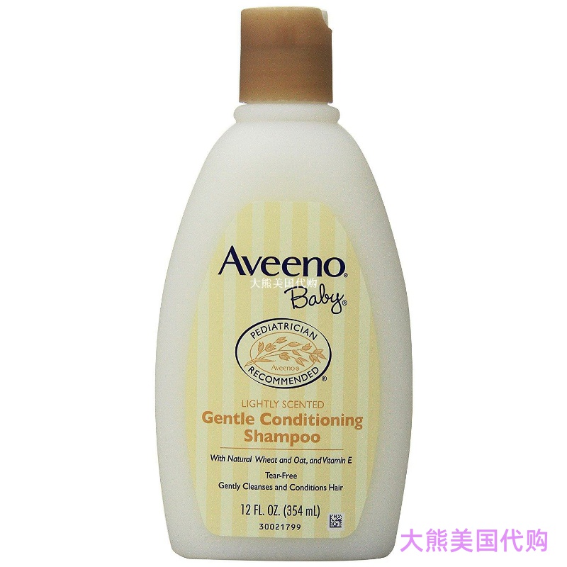 婴儿洗发水 Aveeno Gentle Conditioning Baby Shampoo, 12 OZ